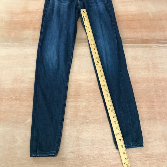 AG Adriano Goldschmied Farrah High Rise Skinny Jeans Women size 26R Blue Denim - Picture 8 of 12